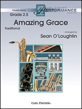 Amazing Grace Concert Band sheet music cover